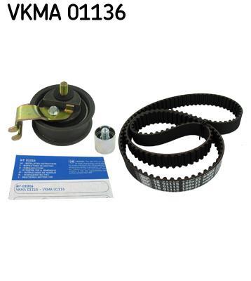 Kit de distribution (Kit courroie de distribution) SKF ref. VKMA 01136
